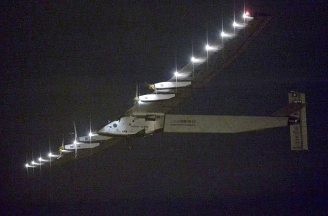 Solar-powered airplane lands in Hawaii after record-breaking 5-day flight from Japan | iNFOnews.ca