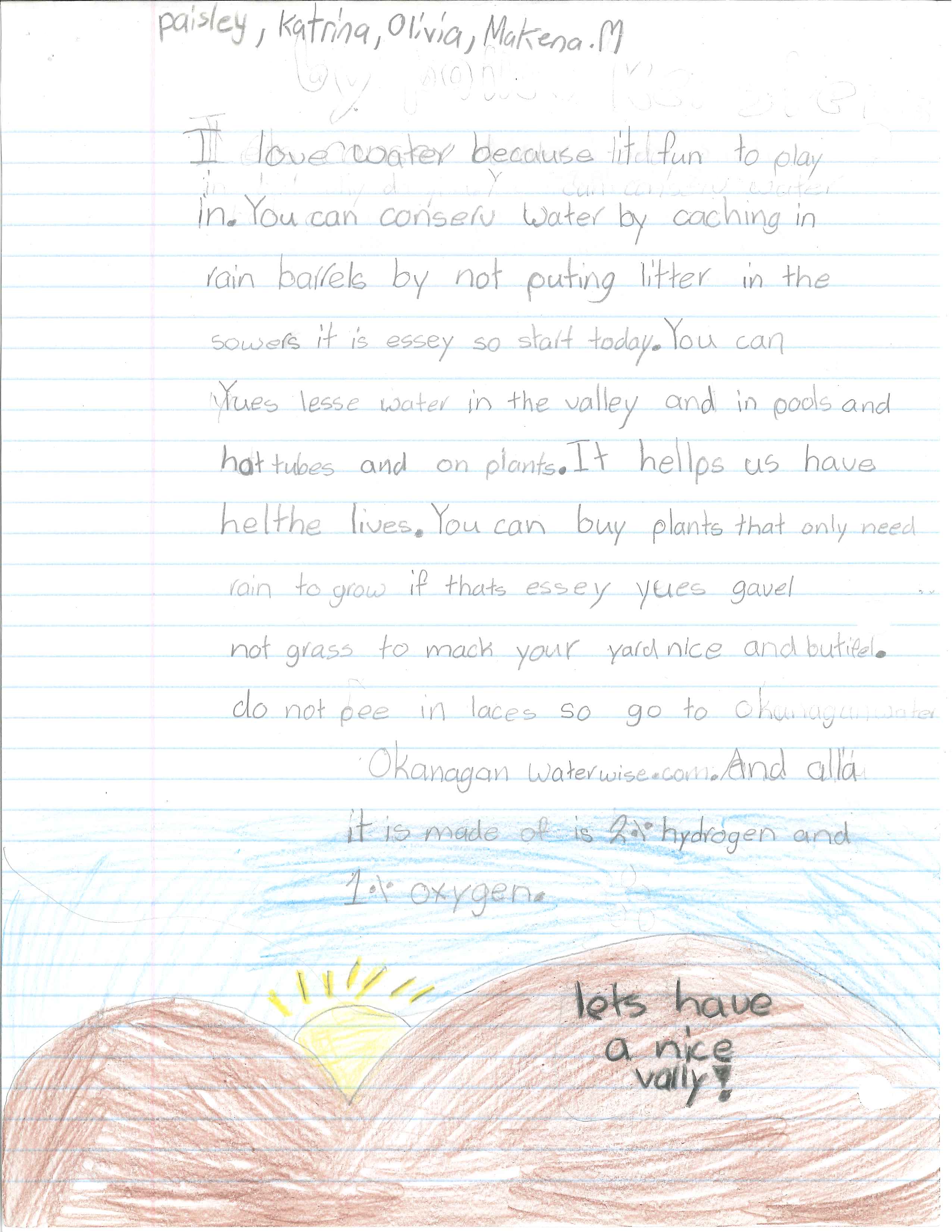 Okanagan kids share love of water in pictures and win | iNFOnews.ca Okanagan kids share love of water in pictures and win | iNFOnews.ca