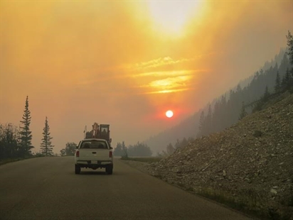'Yay, it rained!' Moisture helps slow fire in Jasper National Park | iNFOnews.ca