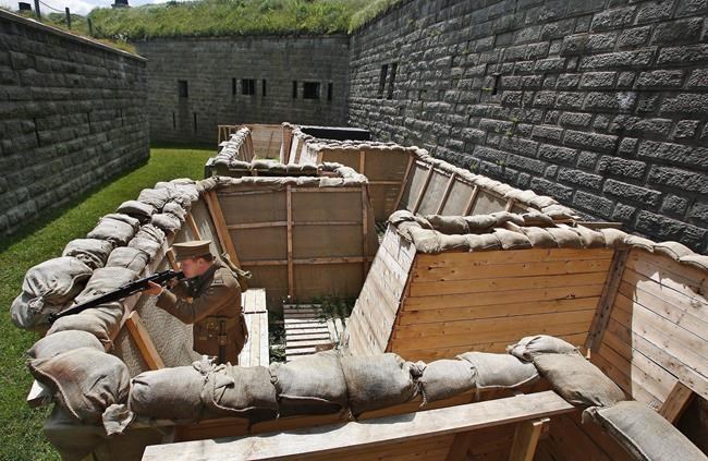 Full-sized replica trench offers interactive glimpse of life in World War One | iNFOnews.ca
