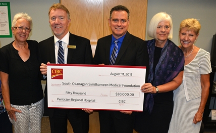 CIBC steps forward to boost Penticton Regional Hospital campaign | iNFOnews.ca