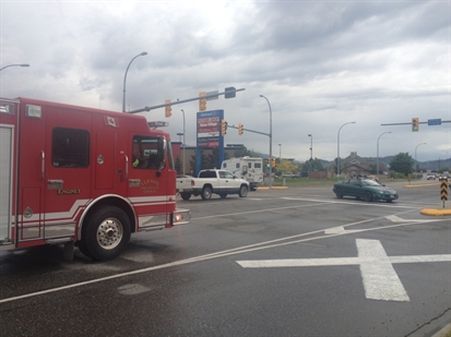 Two car accident slows traffic along 27th Street in Vernon | iNFOnews.ca Two car accident slows traffic along 27th Street in Vernon | iNFOnews.ca