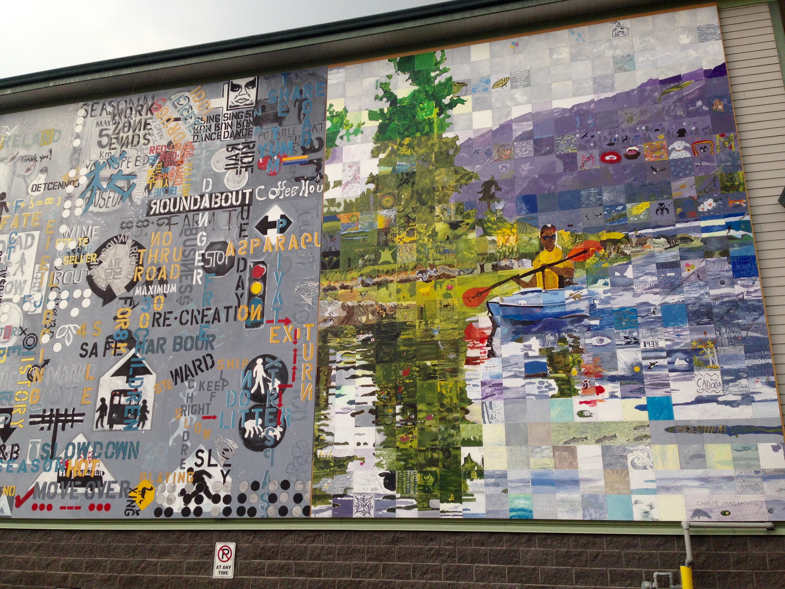 Collaborative public art mural in Lake Country inspires discussion | iNFOnews.ca