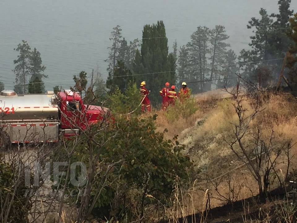 UPDATE: Crews knock down Peachland wildfire | iNFOnews.ca