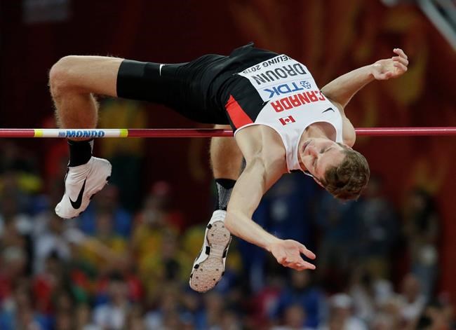 Derek Drouin wins gold in high jump to cap Canada's best ever world showing | iNFOnews.ca Derek Drouin wins gold in high jump to cap Canada's best ever world showing | iNFOnews.ca
