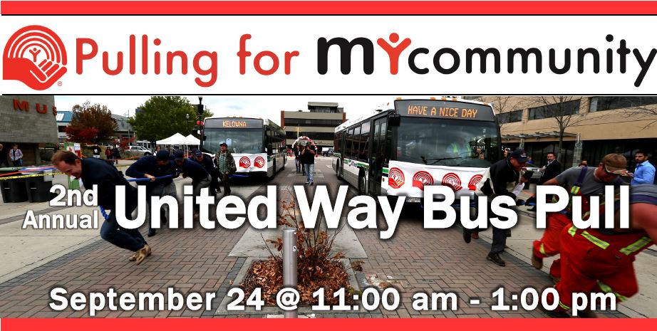 United Way Bus Pull event on Bernard Avenue | iNFOnews.ca United Way Bus Pull event on Bernard Avenue | iNFOnews.ca