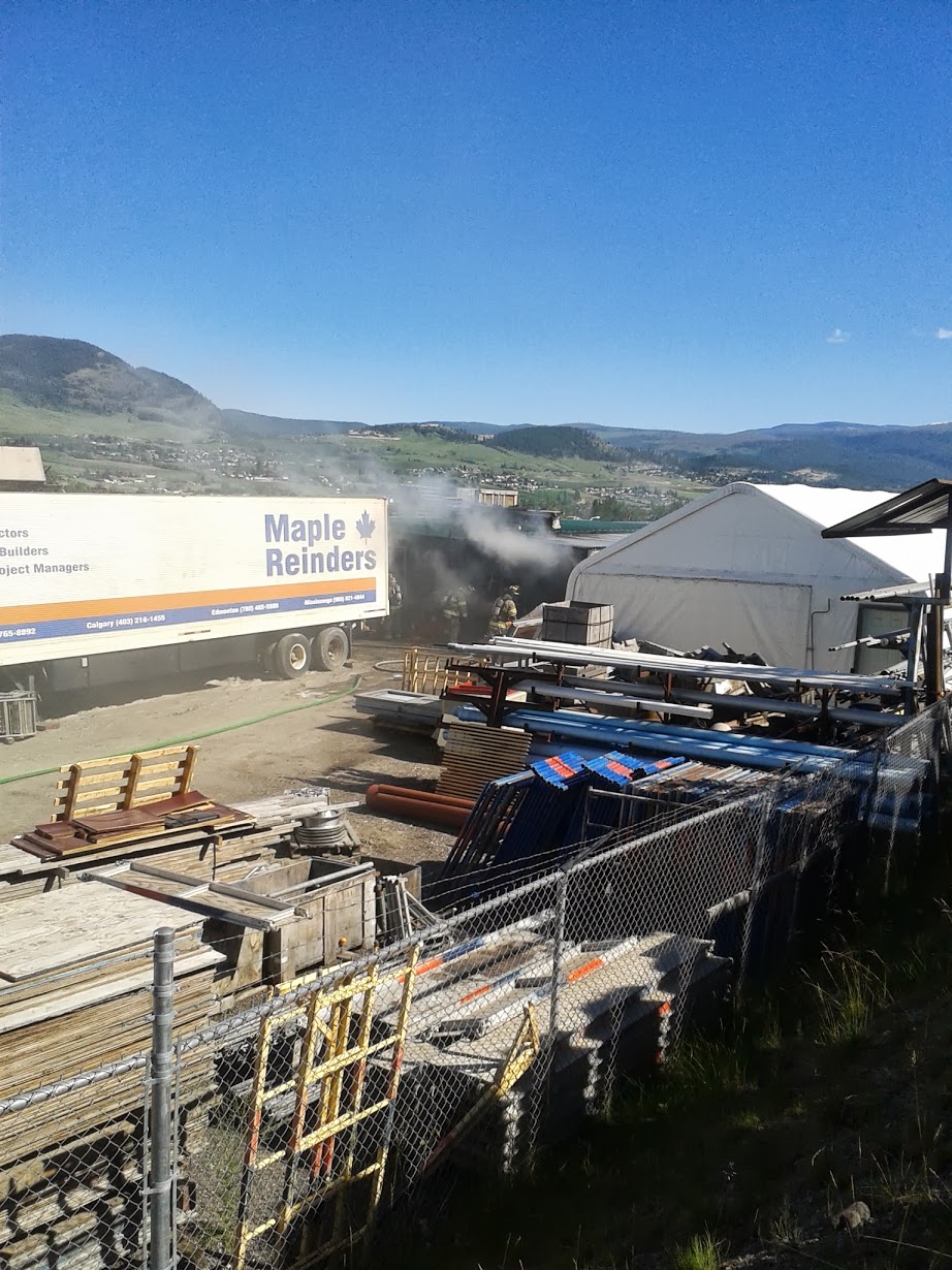 Fire erupts at Maple Reinders in Kelowna | iNFOnews.ca Fire erupts at Maple Reinders in Kelowna | iNFOnews.ca