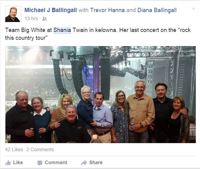 Lots of love for Shania Twain's farewell performance in Kelowna | iNFOnews.ca