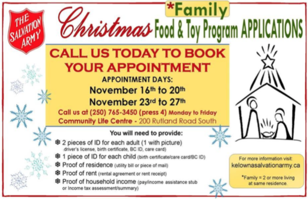 Salvation Army Christmas Food and Toy Program 2015 | iNFOnews.ca Salvation Army Christmas Food and Toy Program 2015 | iNFOnews.ca