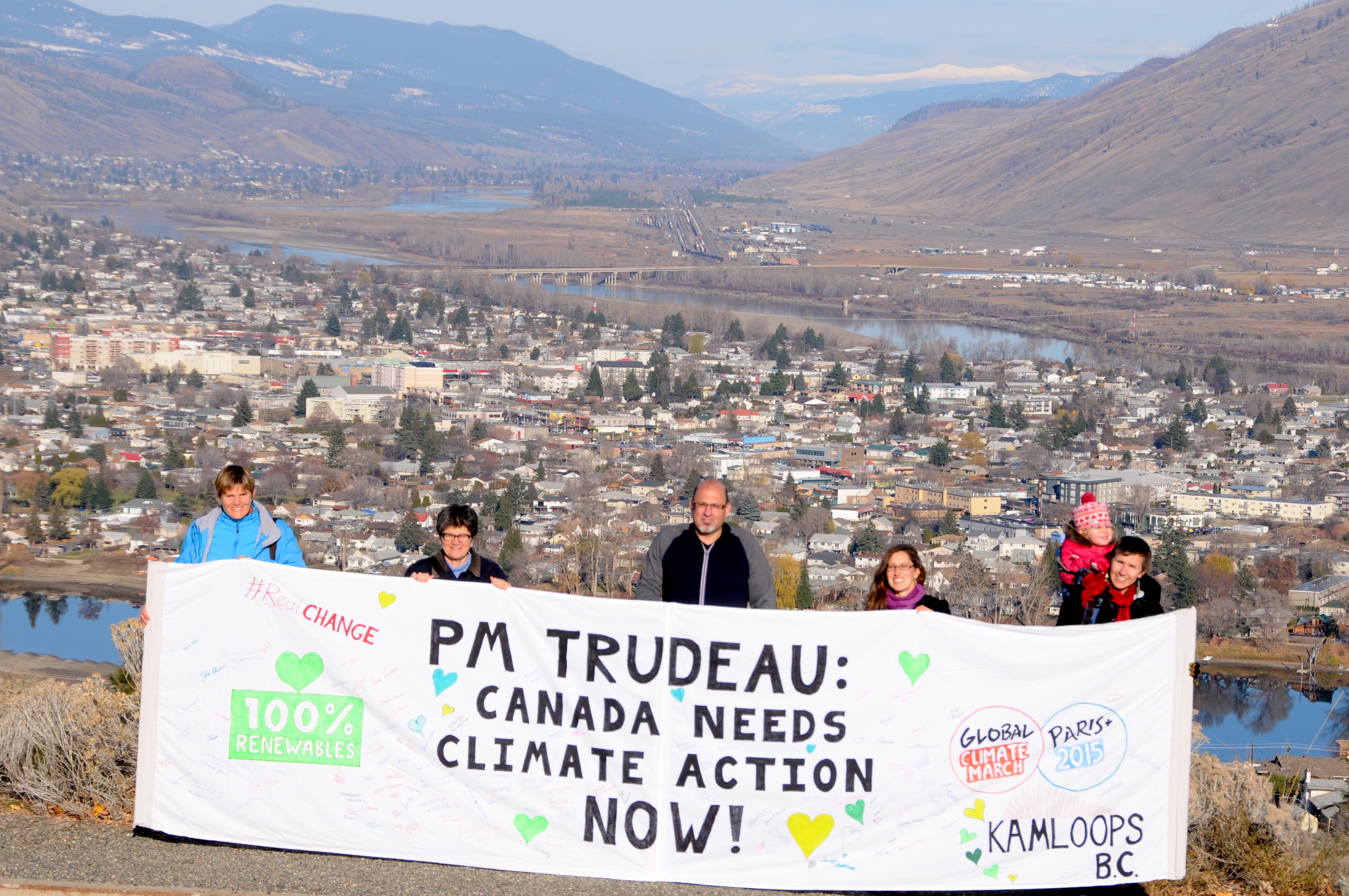 Citizens of Kamloops rally to support local and global action on climate change | iNFOnews.ca