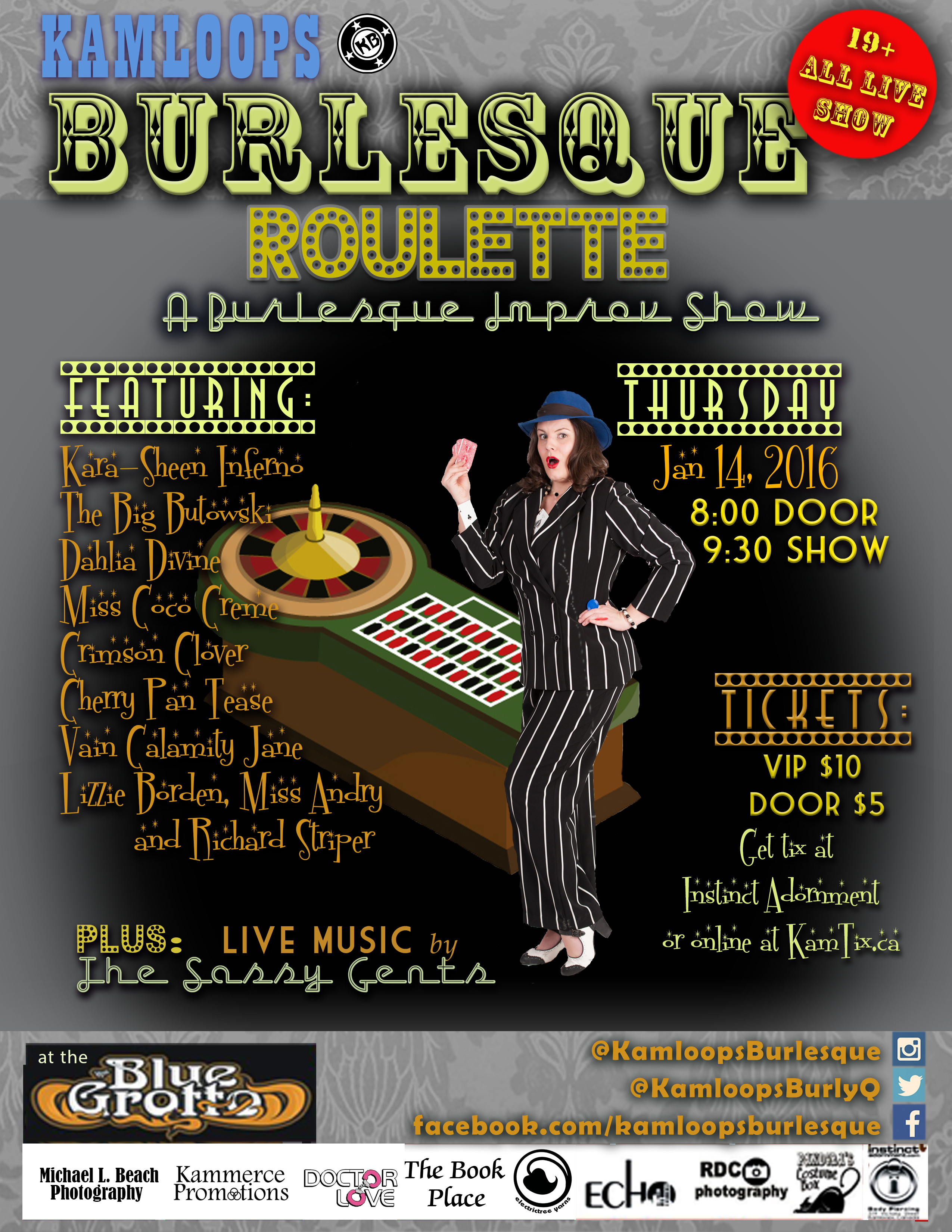 Kamloops Burlesque's Roulette — a burlesque improv show | iNFOnews.ca Kamloops Burlesque's Roulette — a burlesque improv show | iNFOnews.ca