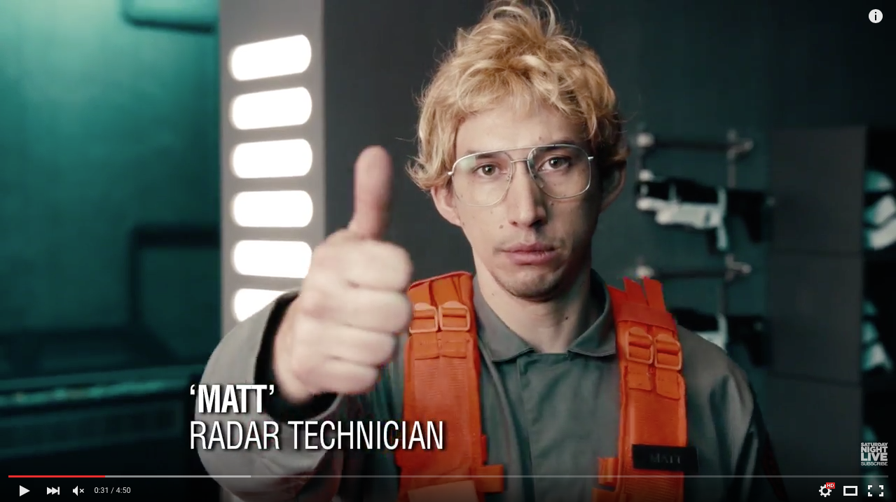 TRENDING NOW: SNL's Star Wars version of Undercover Boss | iNFOnews.ca