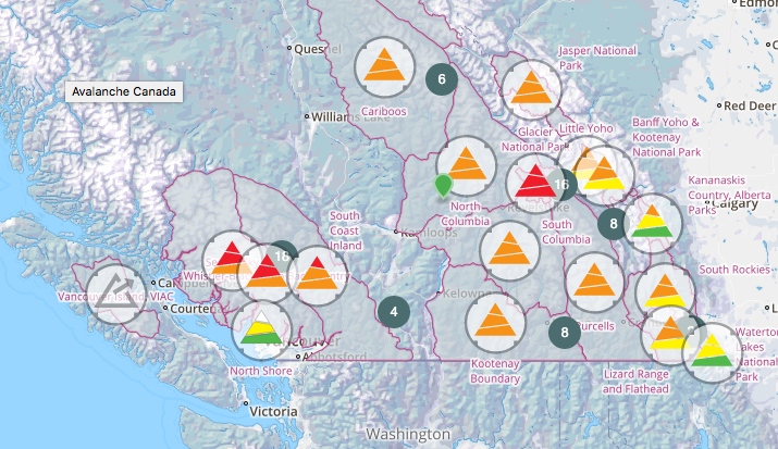 High avalanche risk closes Highway 1 today; snowfall warning for Highway 3 | iNFOnews.ca High avalanche risk closes Highway 1 today; snowfall warning for Highway 3 | iNFOnews.ca