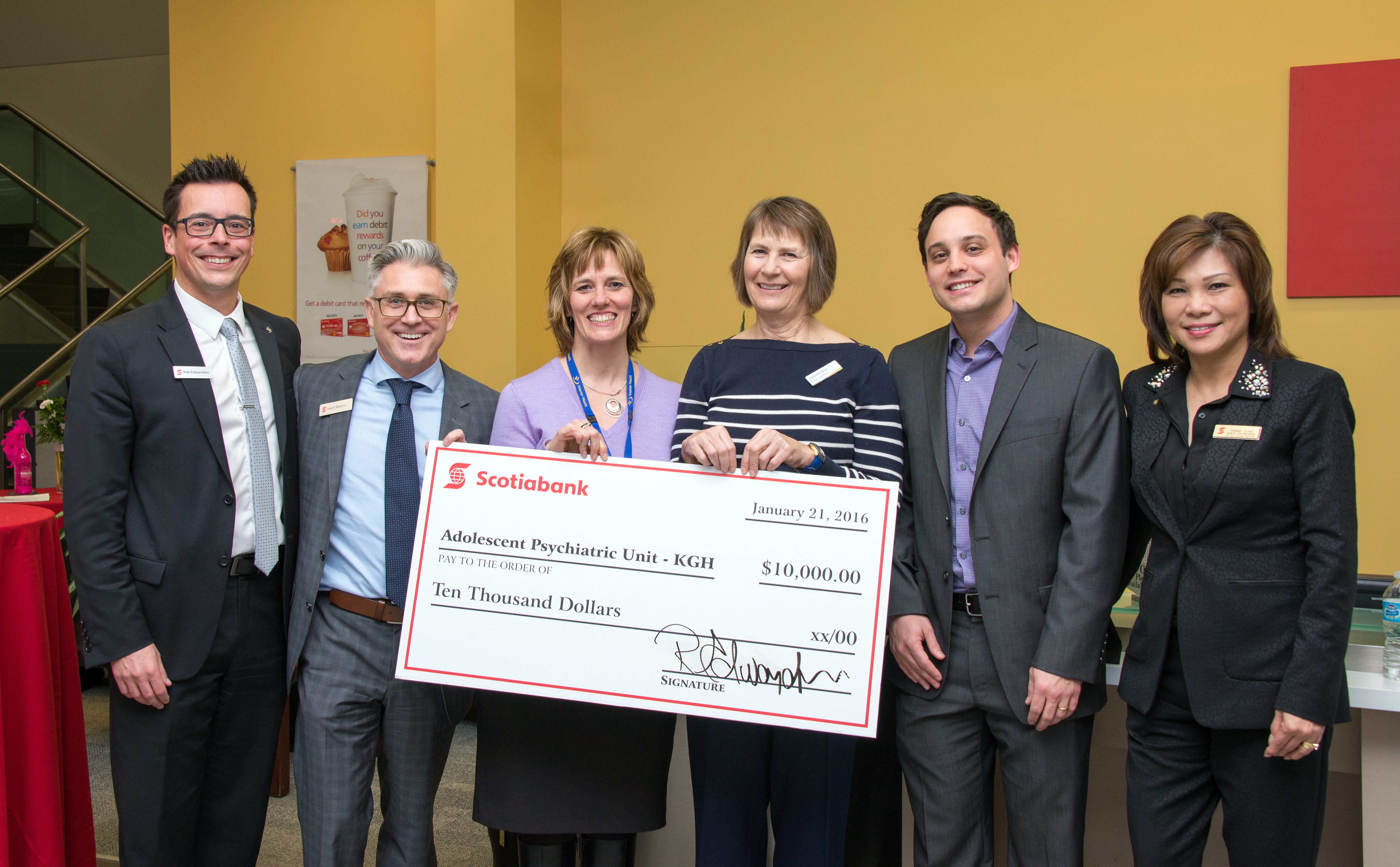 Scotiabank donates to KGH to support youth mental health | iNFOnews.ca Scotiabank donates to KGH to support youth mental health | iNFOnews.ca