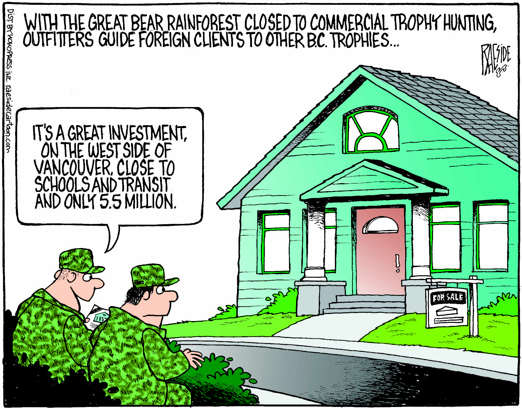 RAESIDE CARTOON | iNFOnews.ca