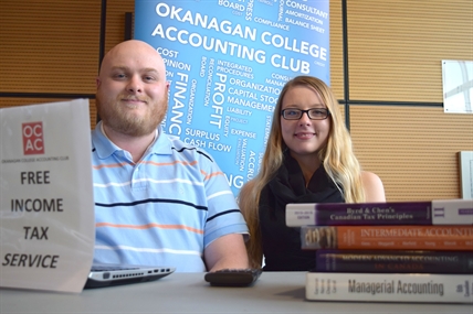 The taxman is knocking; Okanagan College students answer the call for help | iNFOnews.ca