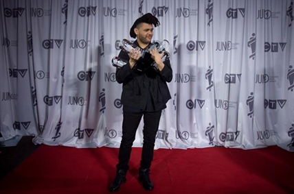 The Weeknd big winner at Junos, Justin Bieber gets fan choice award - and booed | iNFOnews.ca