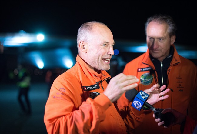 Solar-powered plane completes journey across Pacific Ocean | iNFOnews.ca
