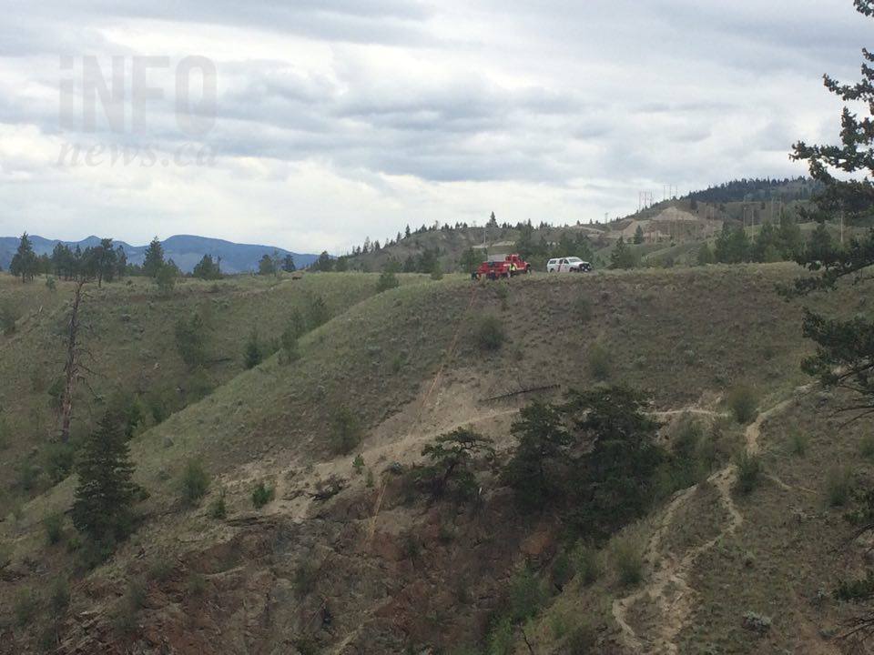 Firefighters rescue hikers above Peterson Creek in Kamloops | iNFOnews.ca Firefighters rescue hikers above Peterson Creek in Kamloops | iNFOnews.ca