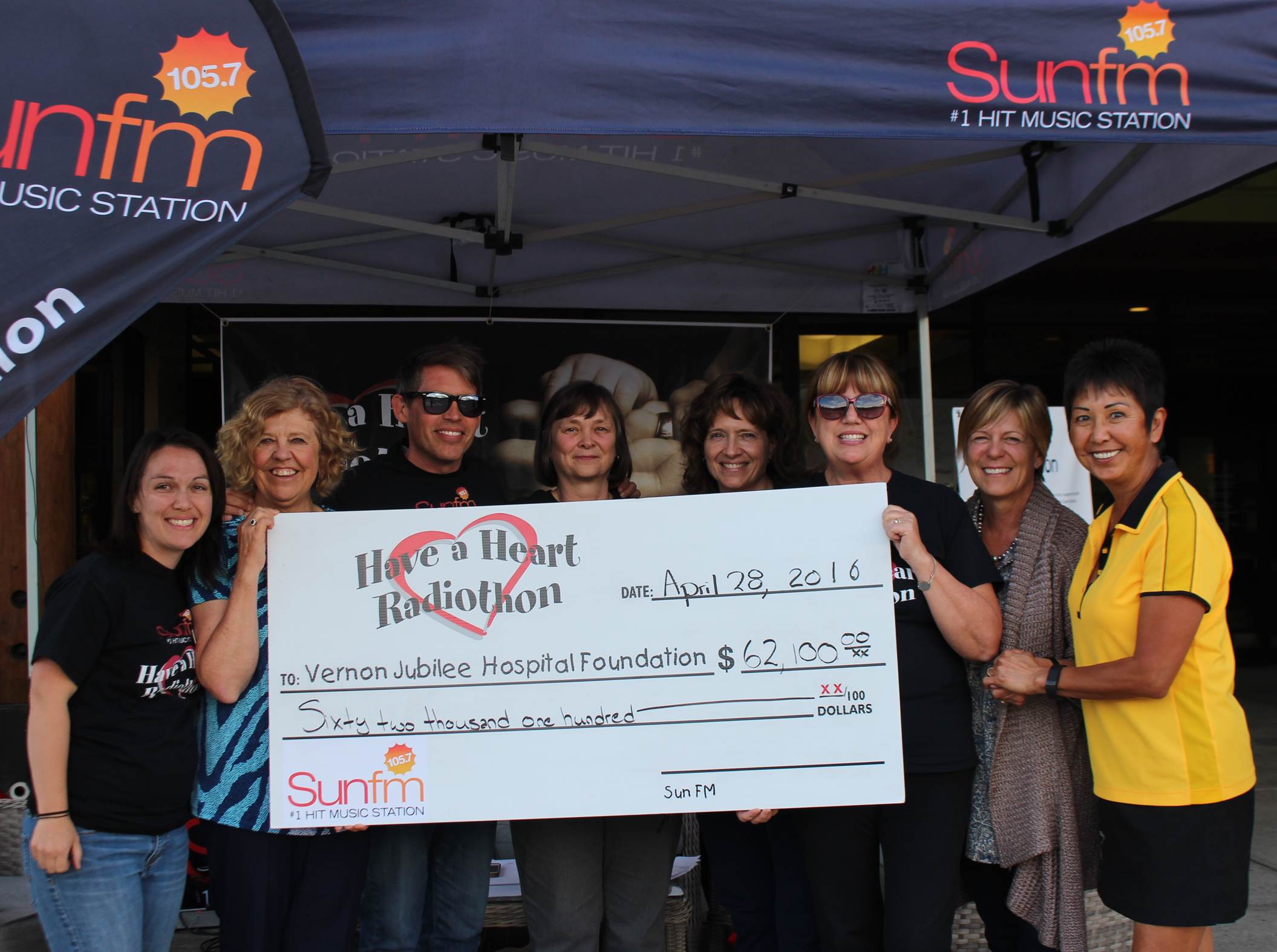 Have a Heart Radiothon raises a record $62,100 for Vernon Jubilee Hospital | iNFOnews.ca