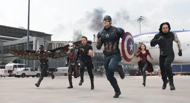 'Captain America: Civil War' nabs fifth best-opening ever | iNFOnews.ca
