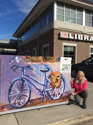 Artsy bike lockers promote active transportation | iNFOnews.ca