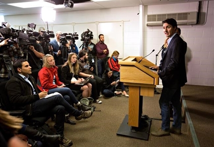 Trudeau announces EI benefits extended to three western regions | iNFOnews.ca