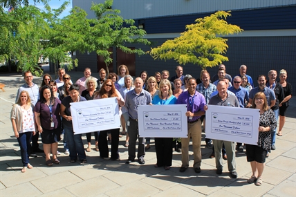 City of West Kelowna staff fundraising cheque presentations | iNFOnews.ca