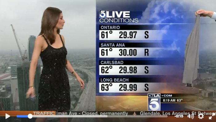 Weather anchor's dress sparks social-media firestorm | iNFOnews.ca