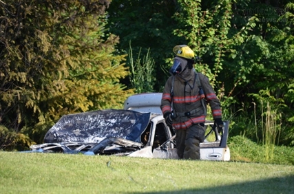 Car fire spoils ladies night | iNFOnews.ca