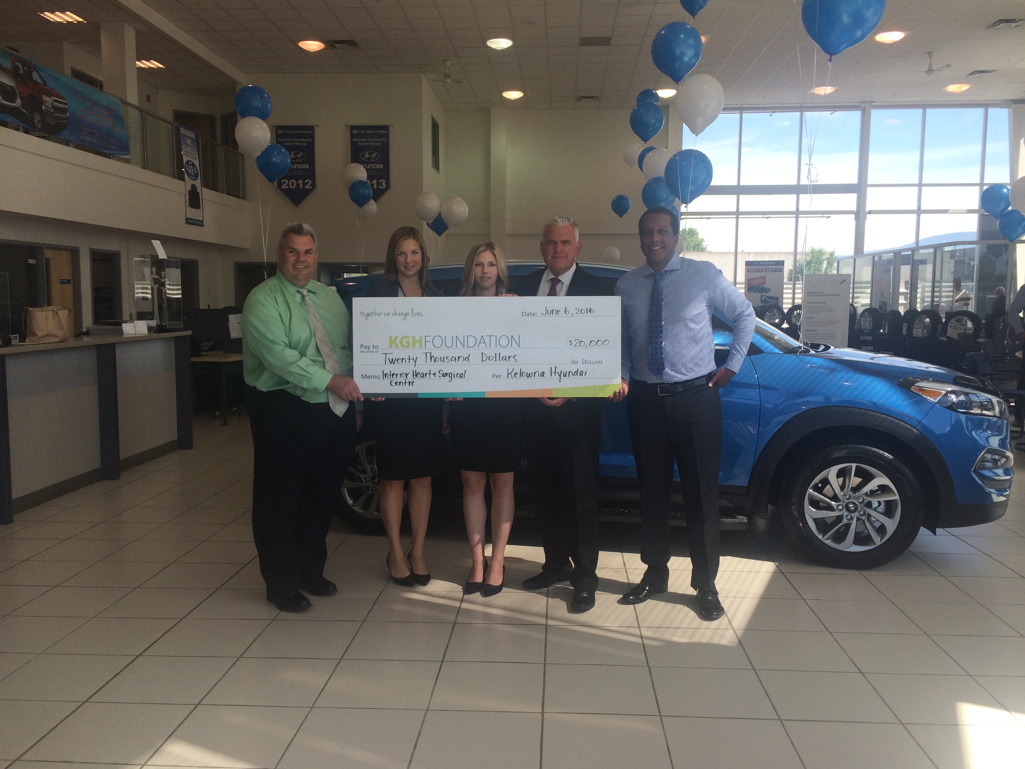 Local auto dealerships raise thousands for cardiac care in Kelowna | iNFOnews.ca