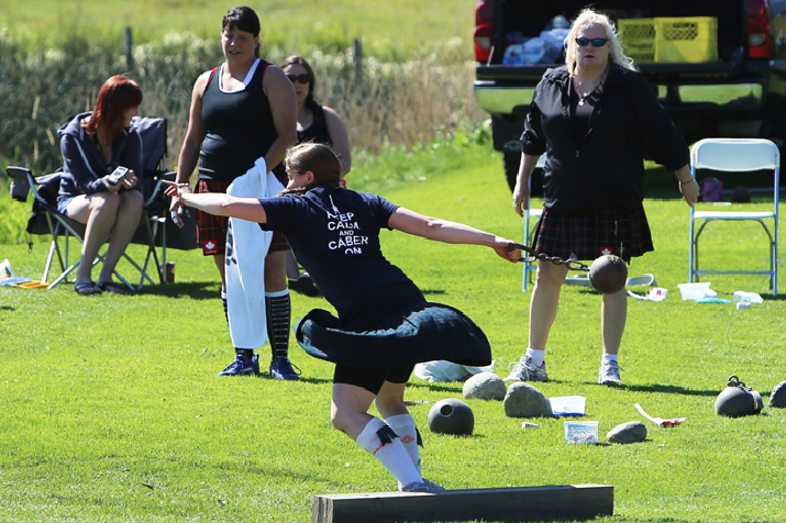Tossing heavy stuff at Highland Games | iNFOnews.ca