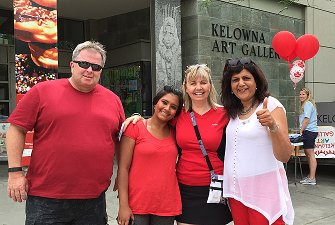 Photos and video from Kelowna's Canada Day celebration | iNFOnews.ca