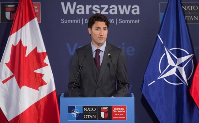 Trudeau defends NATO force, slams Russia's 'illegitimate' actions | iNFOnews.ca
