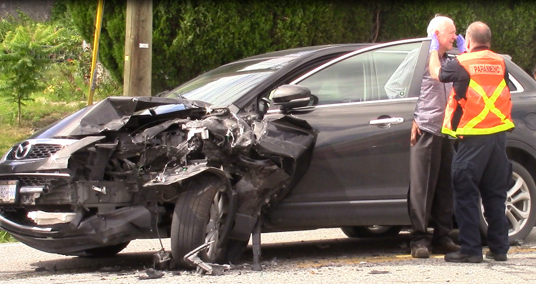 Three-vehicle crash on Boucherie Road in West Kelowna | iNFOnews.ca