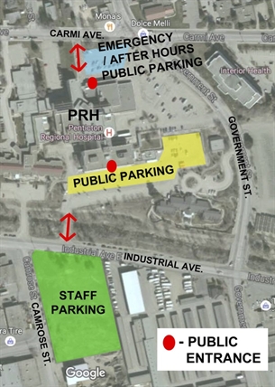 Penticton Regional Hospital announces changes to public parking and entrances | iNFOnews.ca Penticton Regional Hospital announces changes to public parking and entrances | iNFOnews.ca