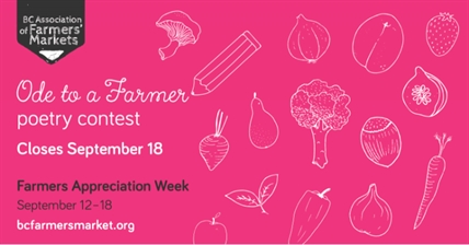 Ode To a Farmer contest seeking submissions from B.C. poets | iNFOnews.ca