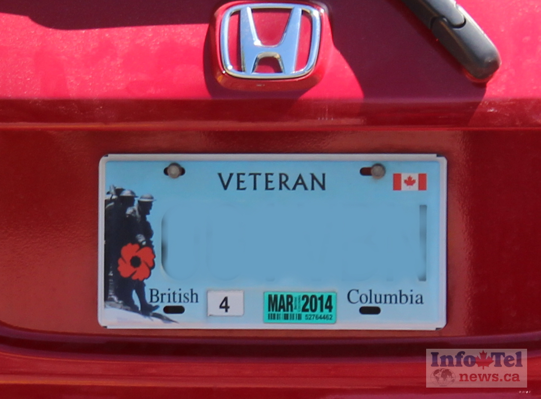 Give veterans more time in parking spaces: Penticton Veterans' Association | iNFOnews.ca