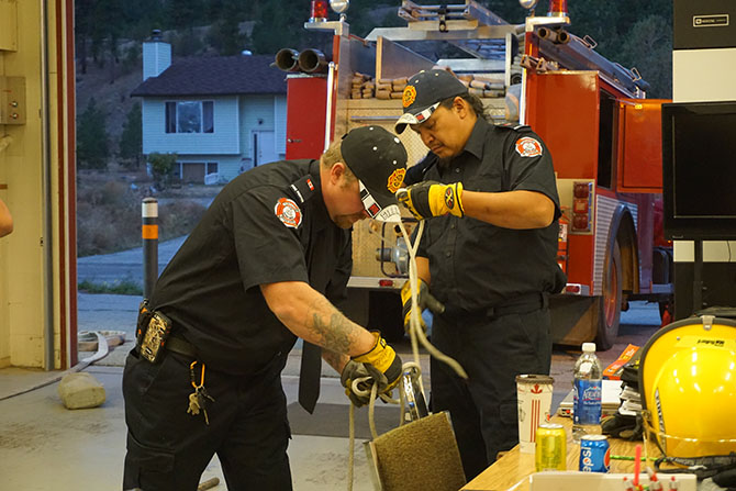 Penticton Indian Band firefighters train to new provincial standards | iNFOnews.ca