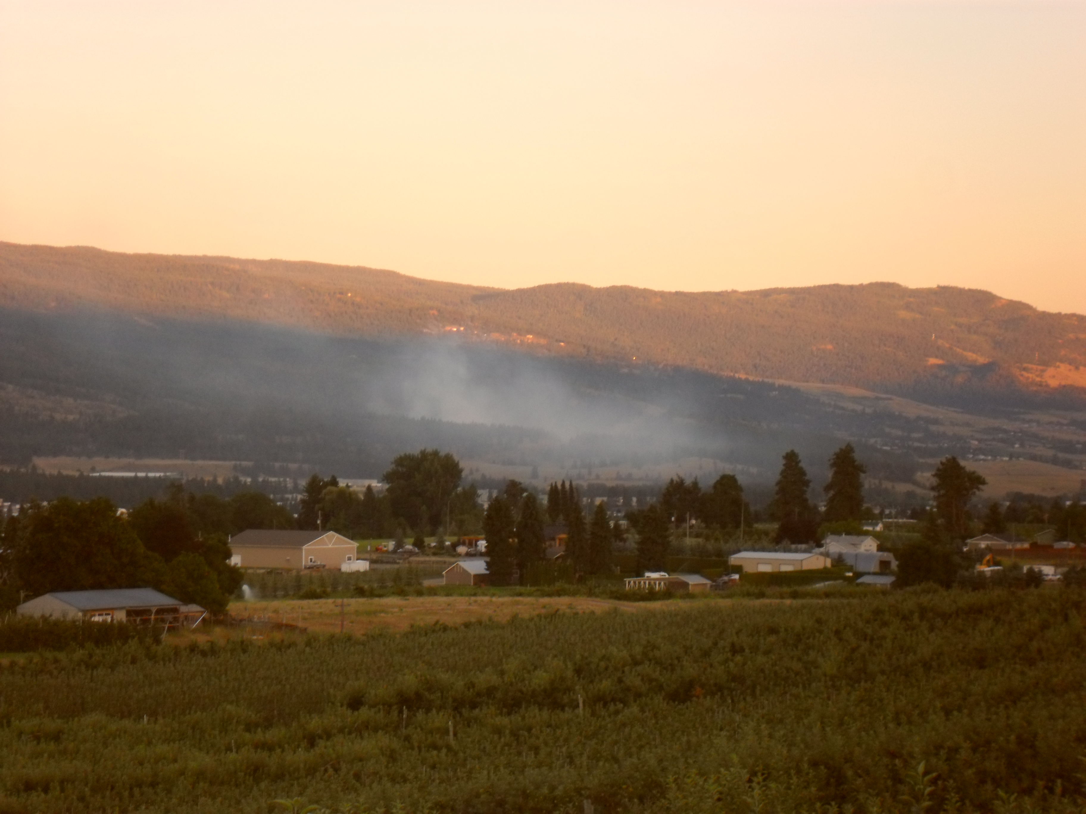 UPDATE: Fire crews monitoring hot spots after fire near YLW | iNFOnews.ca
