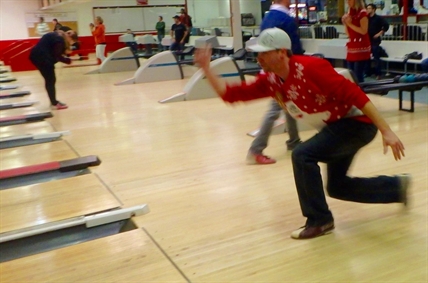Women in Mining ugly sweater bowling party | iNFOnews.ca
