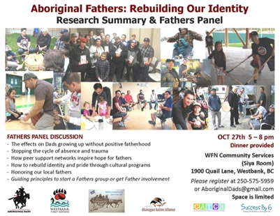 Westbank First Nation presents panel for Aboriginal fathers | iNFOnews.ca