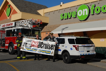 Kelowna and Lake Country RCMP's 5th annual Cram the Cruiser | iNFOnews.ca