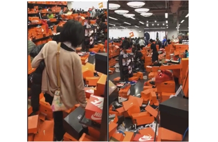 TRENDING NOW: Black Friday chaos at Nike store | iNFOnews.ca