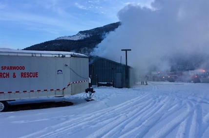 Search and rescue team in Sparwood, B.C., tallies equipment losses after fire | iNFOnews.ca