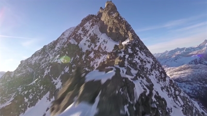 TRENDING NOW: Drone flown to mountain top for spectacular views | iNFOnews.ca