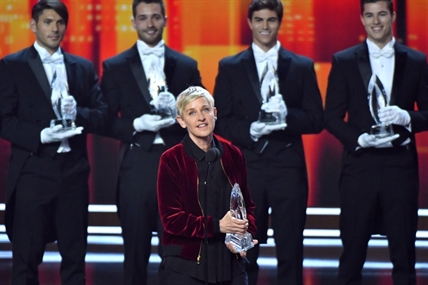 Ellen DeGeneres takes home three People's Choice Awards | iNFOnews.ca