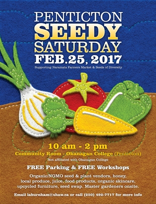 Seedy Saturdays are sprouting in the South Okanagan | iNFOnews.ca Seedy Saturdays are sprouting in the South Okanagan | iNFOnews.ca