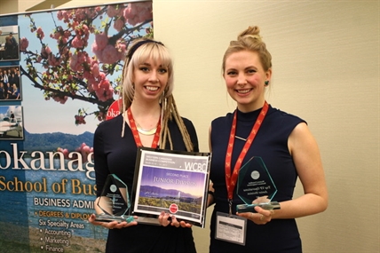 Okanagan College Business students shine at WCBC | iNFOnews.ca