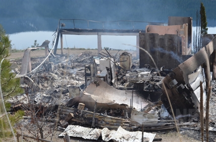 No fire coverage means North Okanagan home left to burn | iNFOnews.ca